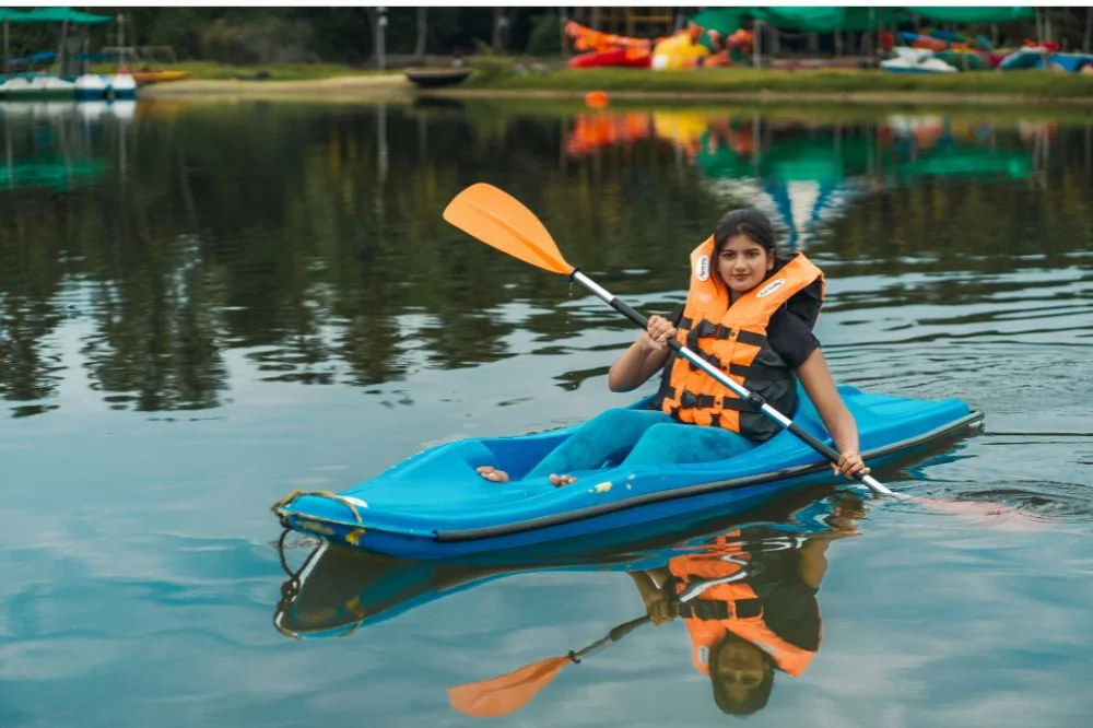 Kayaking at Pondy Ocean Park