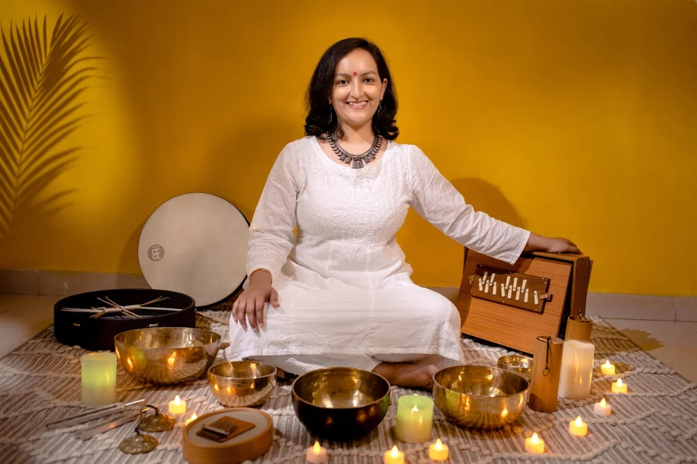 Private Sound Healing Session in Mumbai - Personalized 1-on-1 Energy & Vibration Therapy