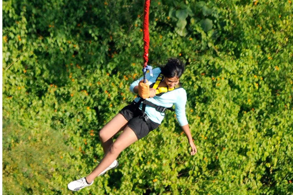 Valley Rope Jump in Rishikesh