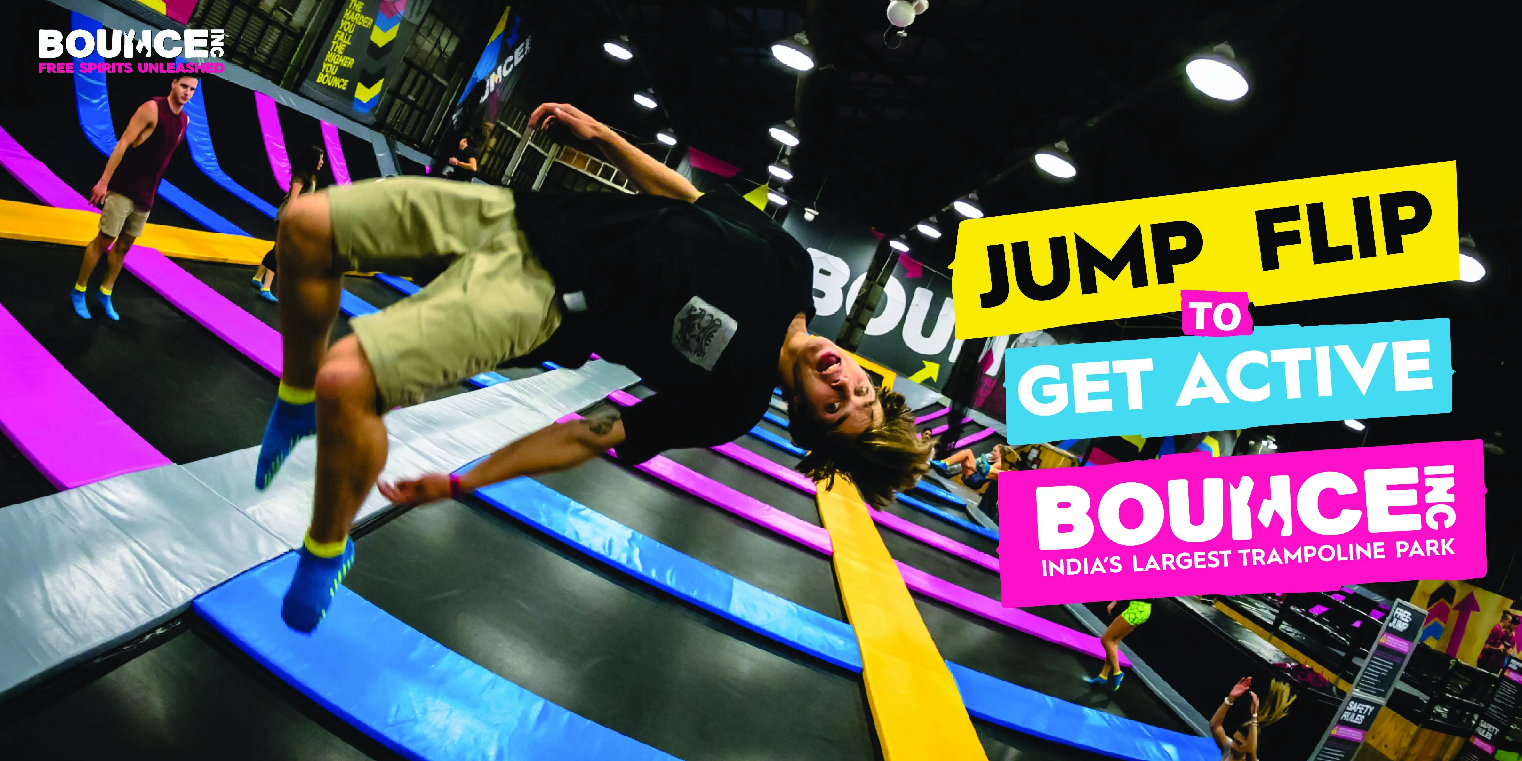 Bounce - Largest Trampoline Park in Bangalore
