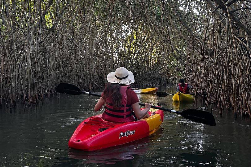 Kayaking at Baga Beach, Goa