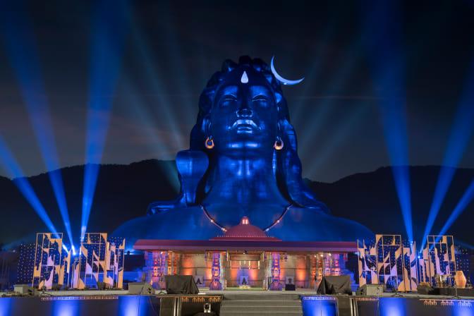 Adiyogi Light Show & Nandi Hills in Bangalore