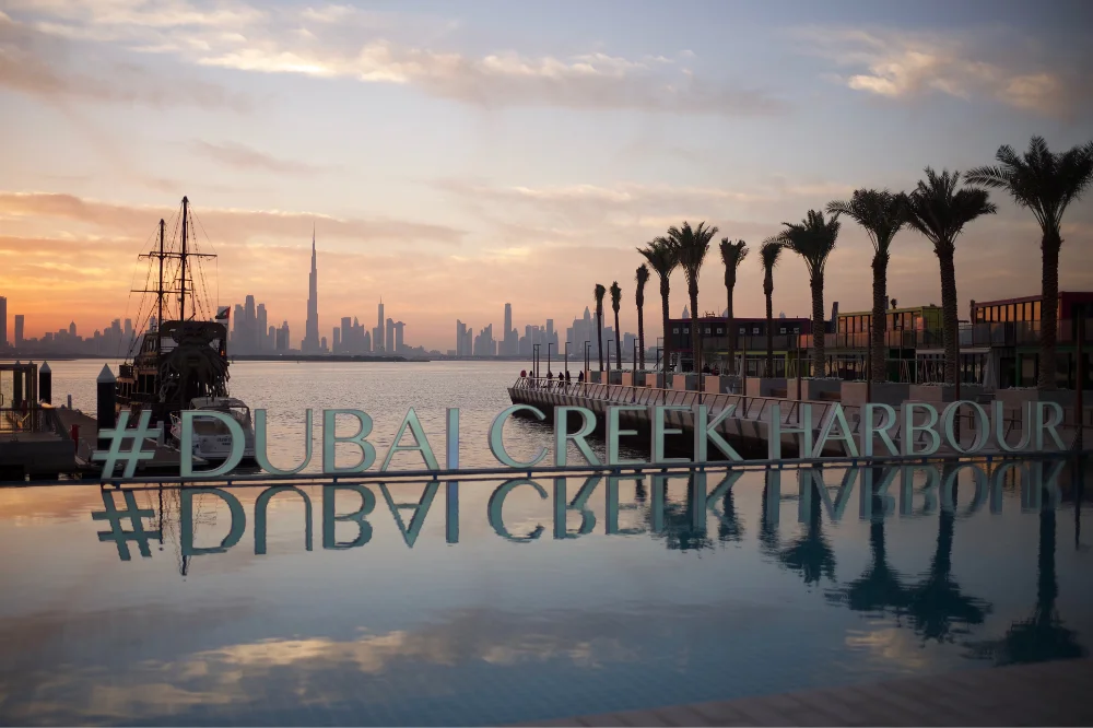 Walk Along The Dubai Creek Harbour – Skyline Strolls & Waterfront Vibes
