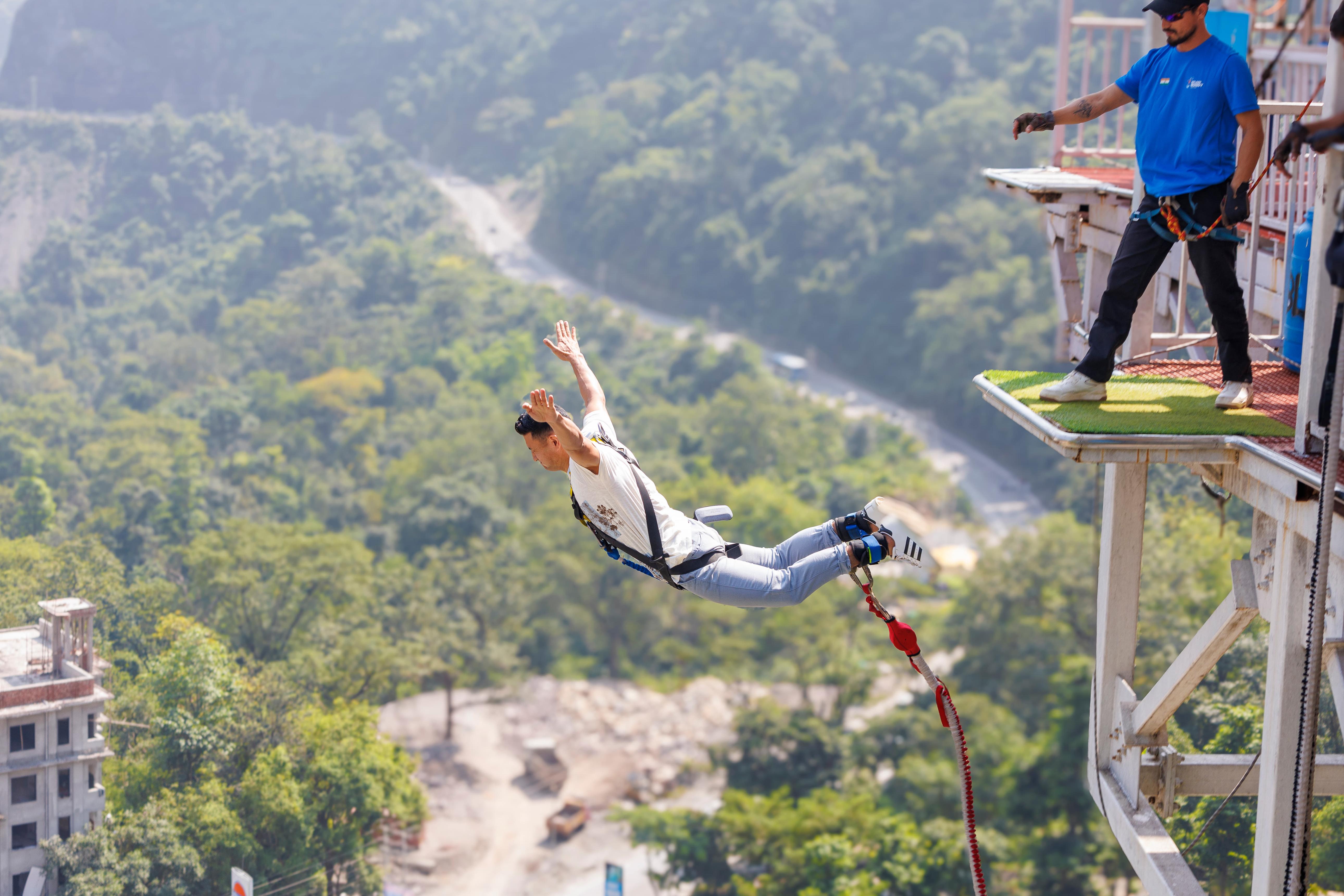 Maa Ganga Bungee Jump - Rishikesh