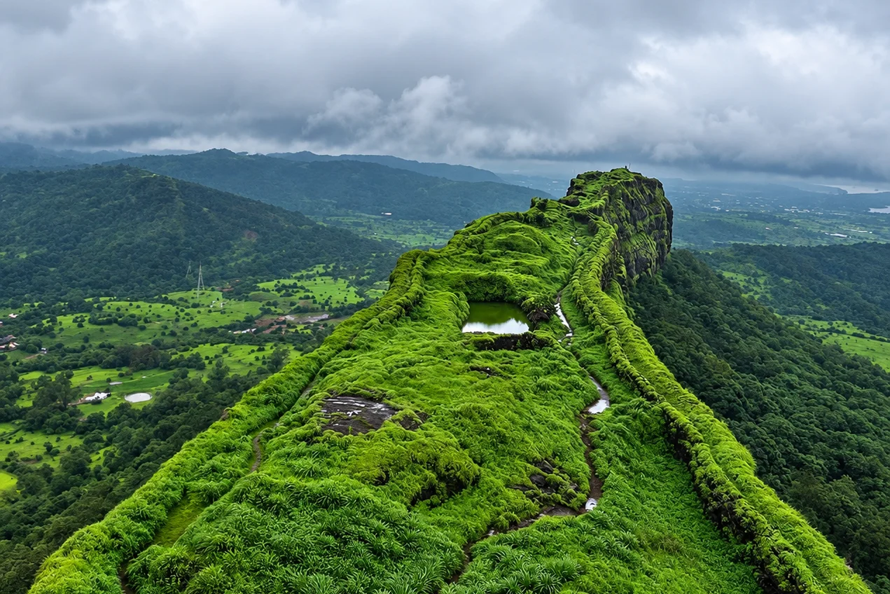 Lonavala Full-Day Private Tour with Bhaja Caves, Lohagad Fort, English-speaking Guide & Private Round-Trip AC Transfers