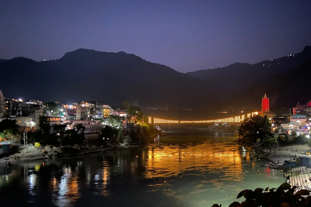 Moonlight Walk in Rishikesh