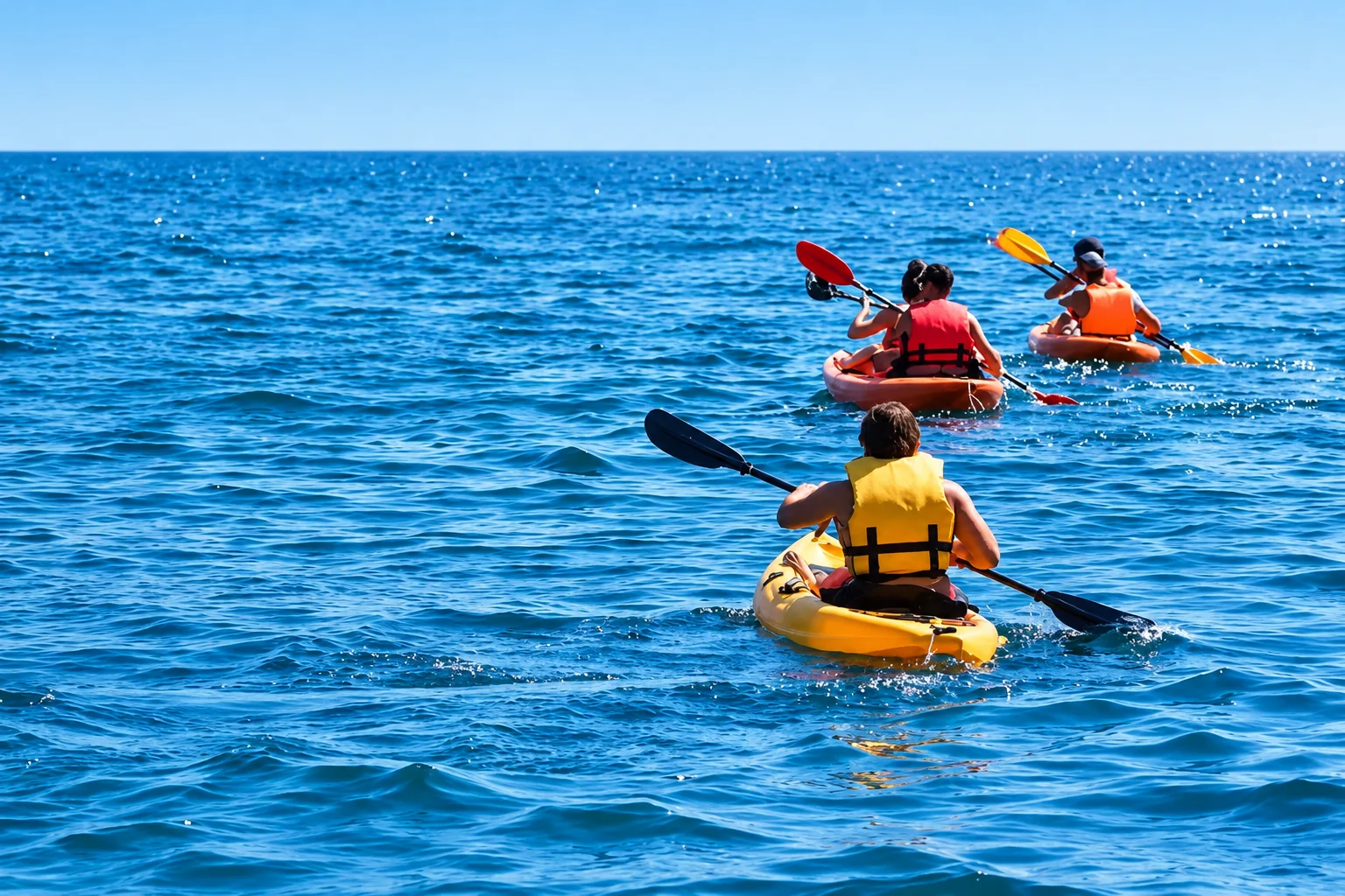 Kayaking at Arikamedu Archaeological Site, Pondicherry