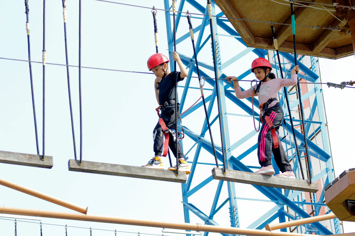 Rope Course in Rishikesh