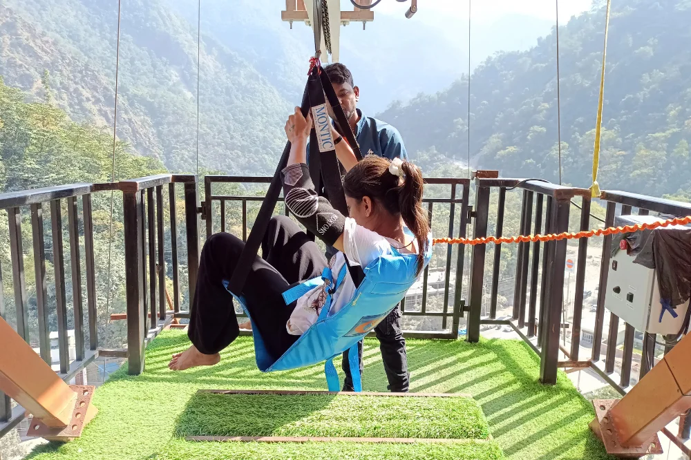 SCAD Jumping in Rishikesh