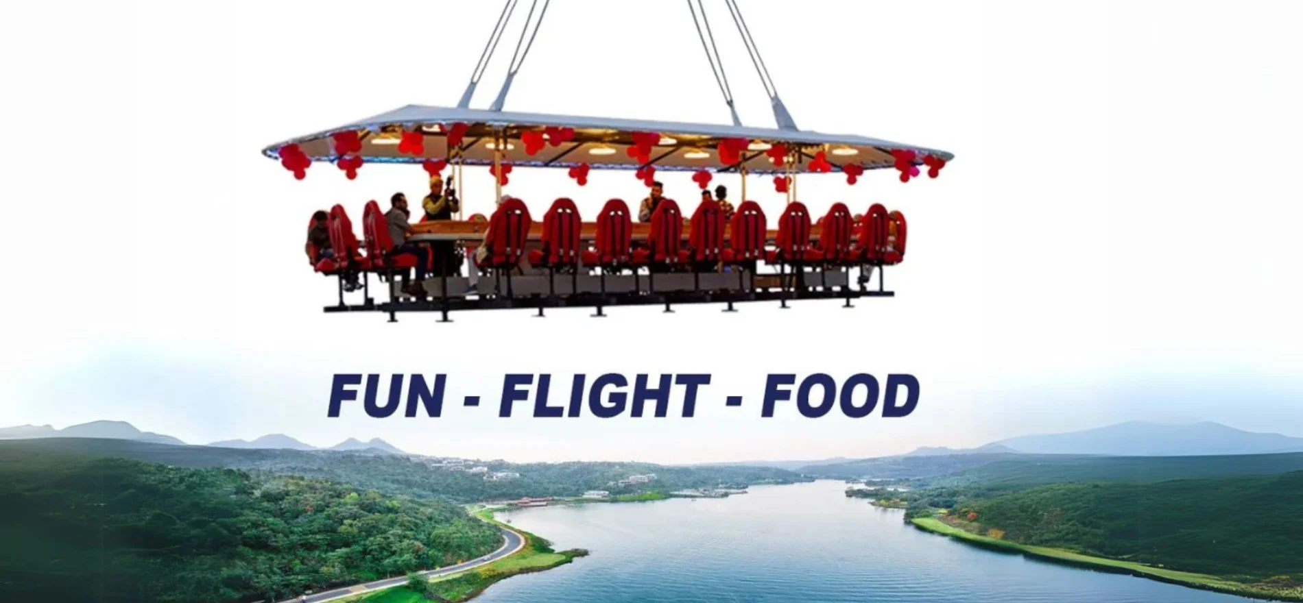 Sky Dining in Rishikesh