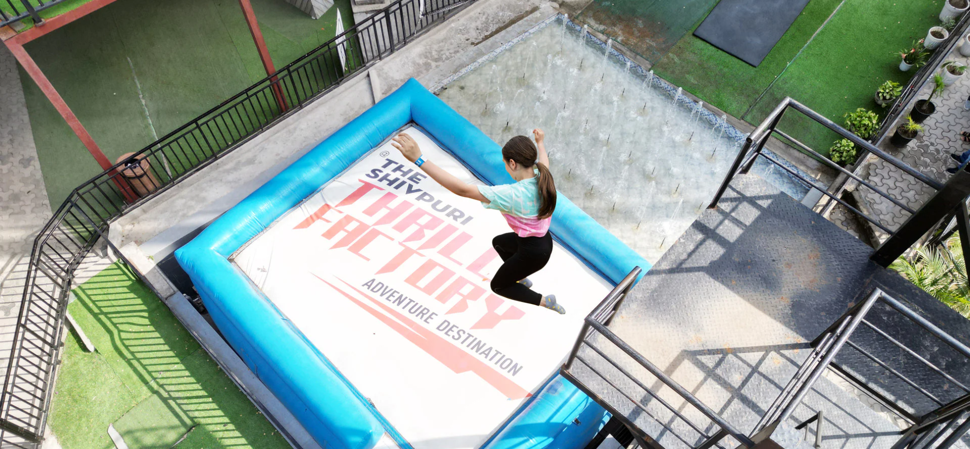 Bag Jump in Rishikesh