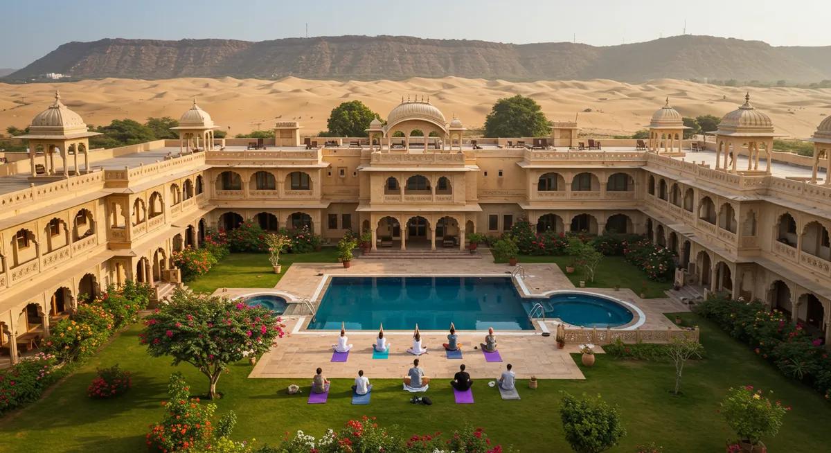 45-Minute Sunrise Yoga Private Experience in Jaipur with English & Hindi-Speaking Instructor, Yoga Mat & Drinking Water