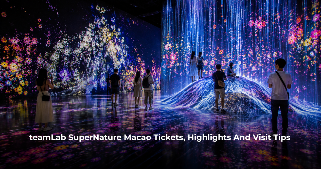 teamLab SuperNature Macao Tickets, Highlights And Visit Tips