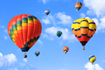 Hot Air Balloon in Rishikesh
